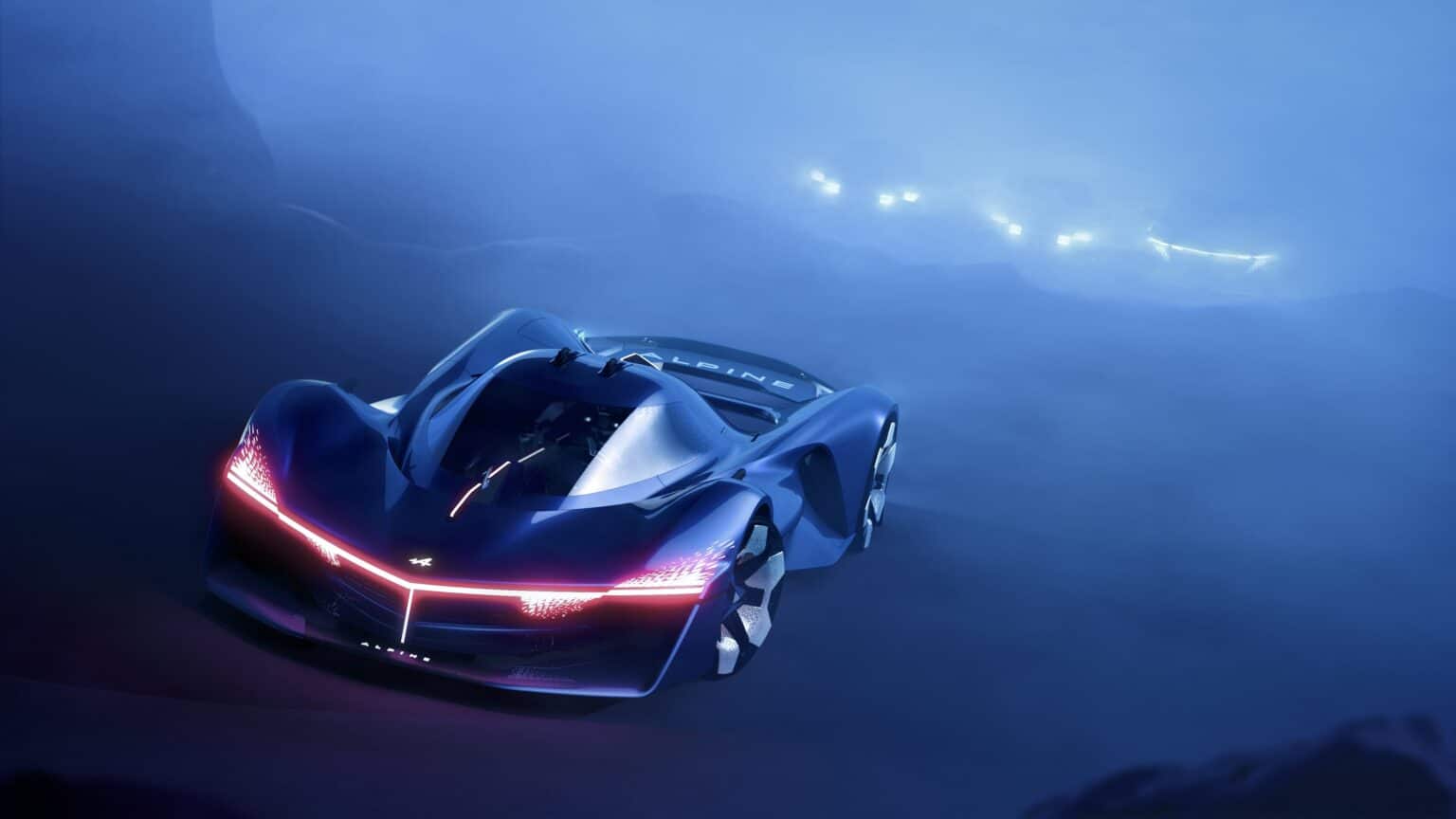 Alpine Alpenglow En Vue Des 24 Heures Du Mans 2024 Les Voitures   Concept Alpenglow 3 24 Heures Du Mans 2024 Alpine LMDh 1536x864 