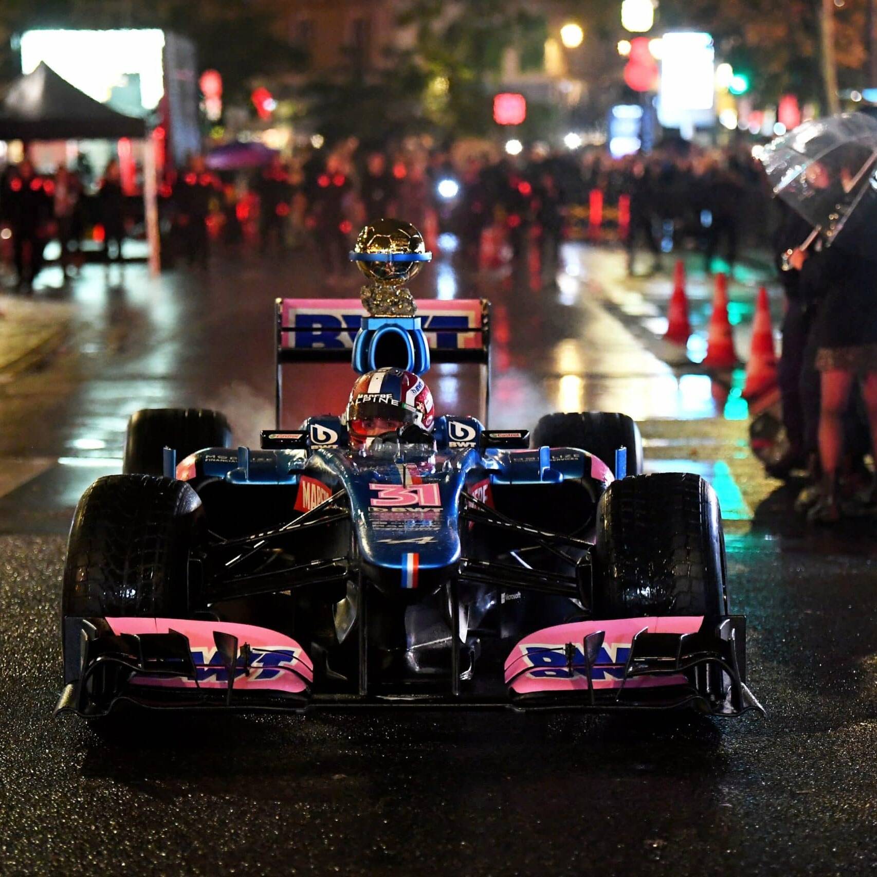 Karim Benzema Ballon d'Or Alpine F1 Team