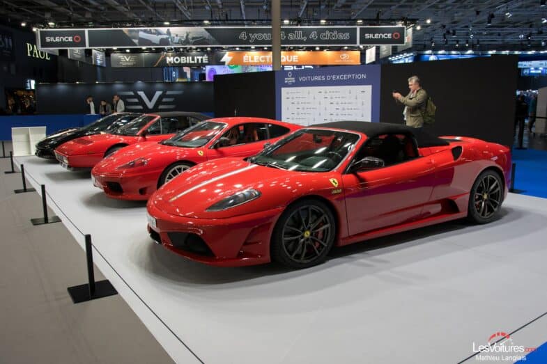Mondial de l'Auto Ferrari