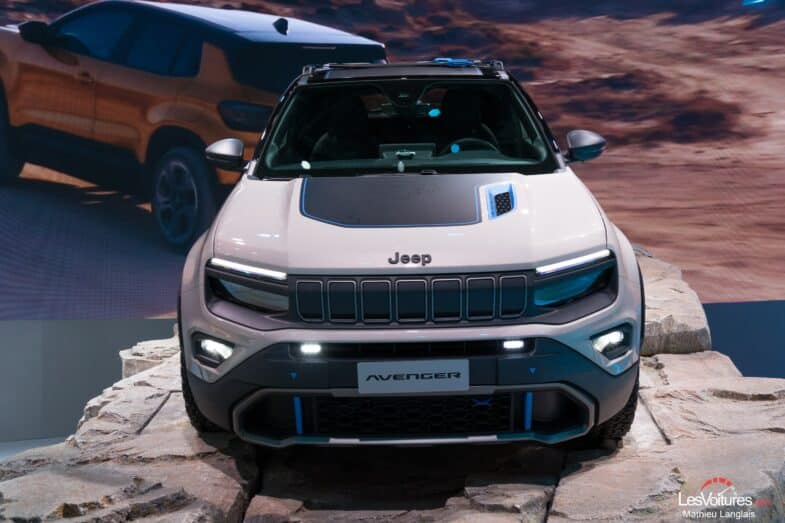 Jeep Avenger 4xe Concept : la surprise du Mondial de l'Auto - Les Voitures