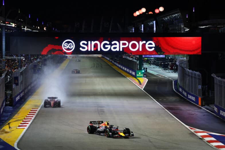 Sergio Pérez GP de Singapour F1 2022