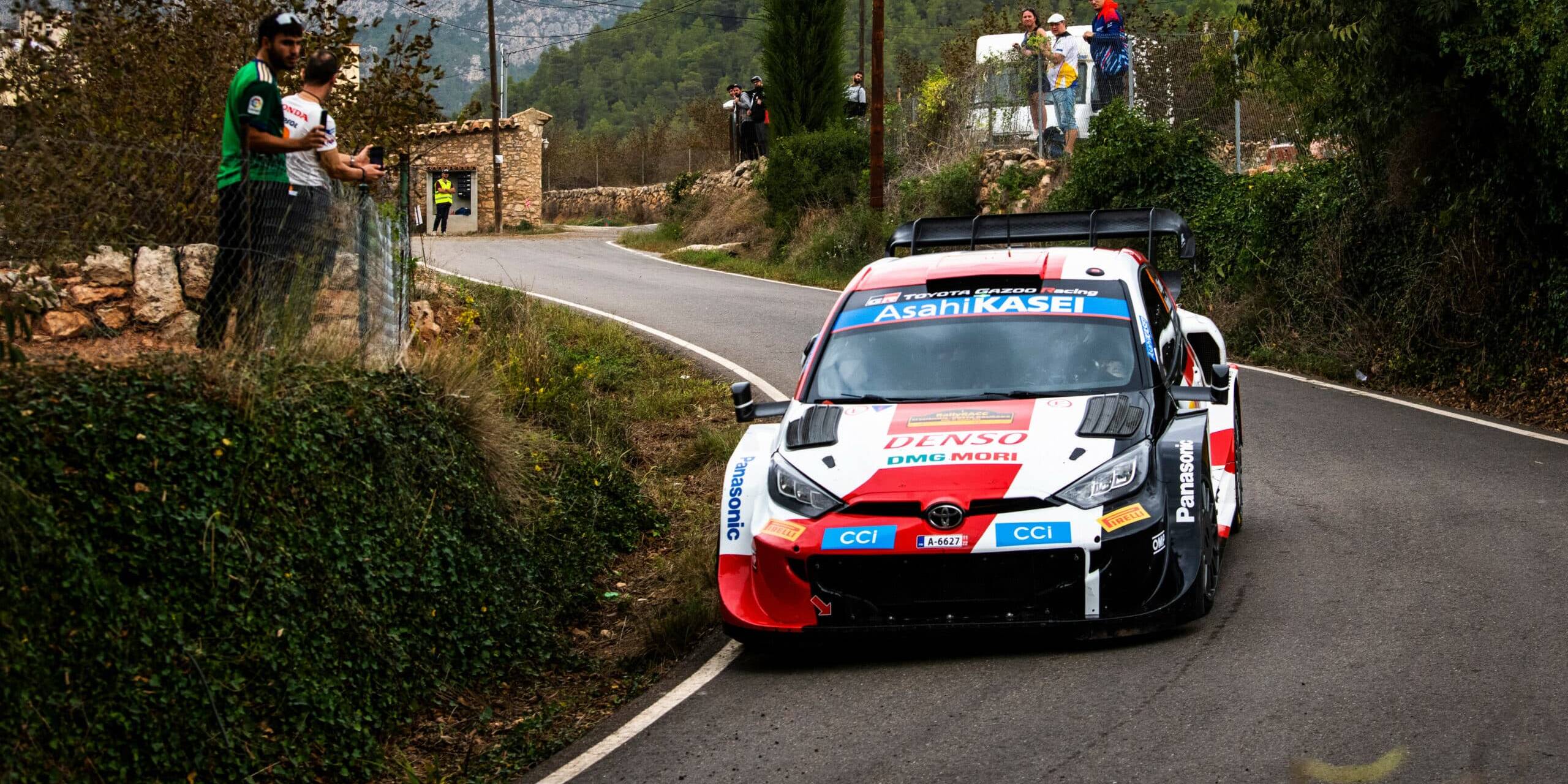 Rallye d'Espagne WRC 2022 Sébastien Ogier Toyota Gazoo Racing