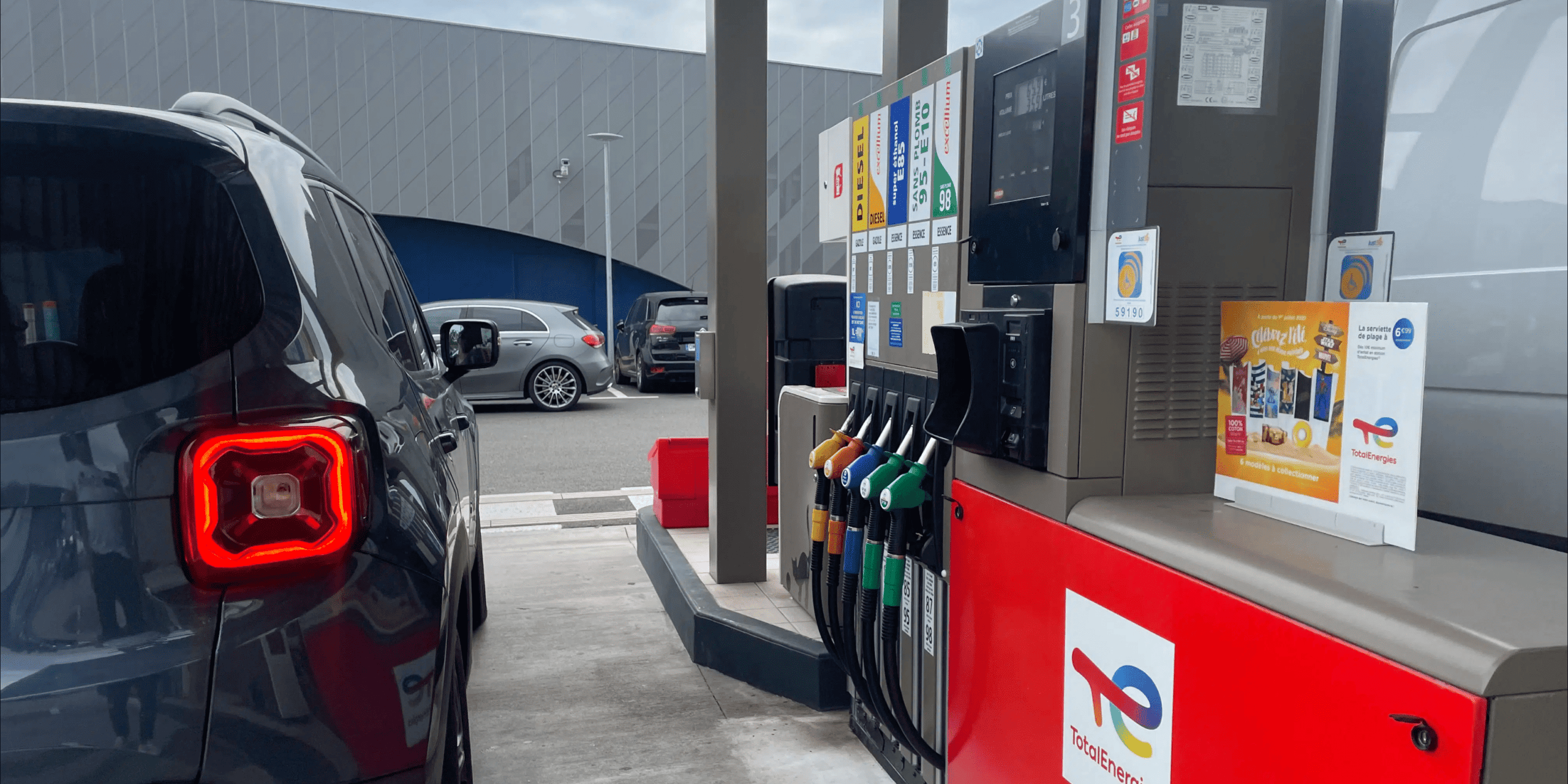 Prix des carburants TotalEnergies Avantage Carburant