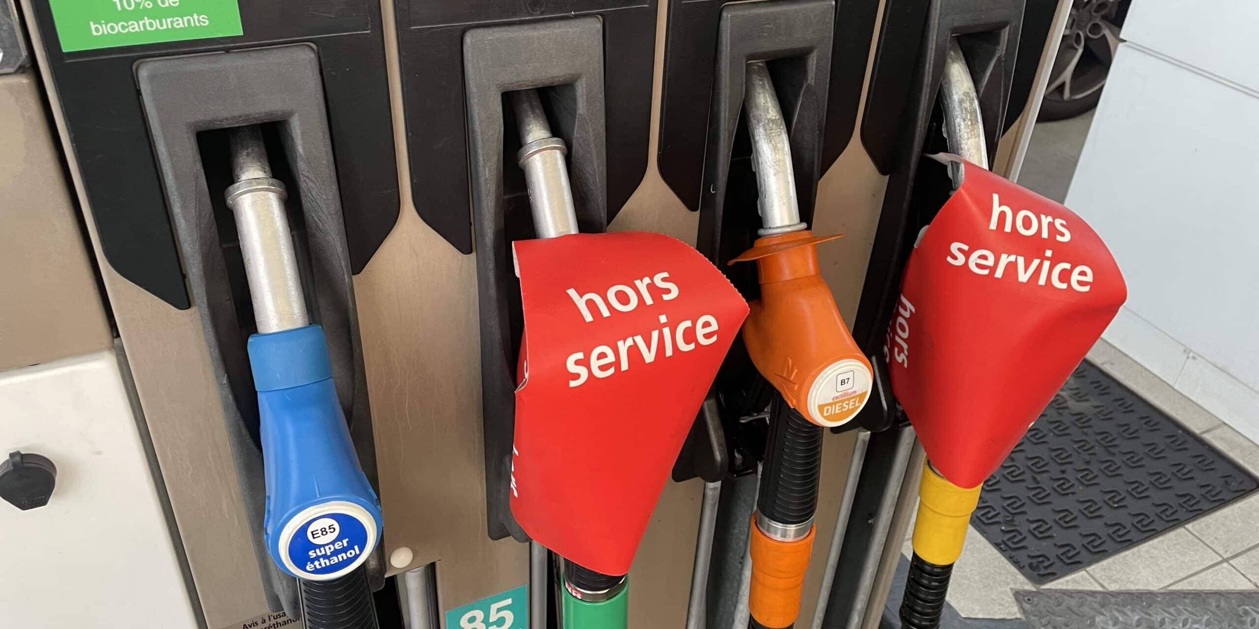 carburant pénurie TotalEnergies Grève nationale pénurie de carburants stations-service