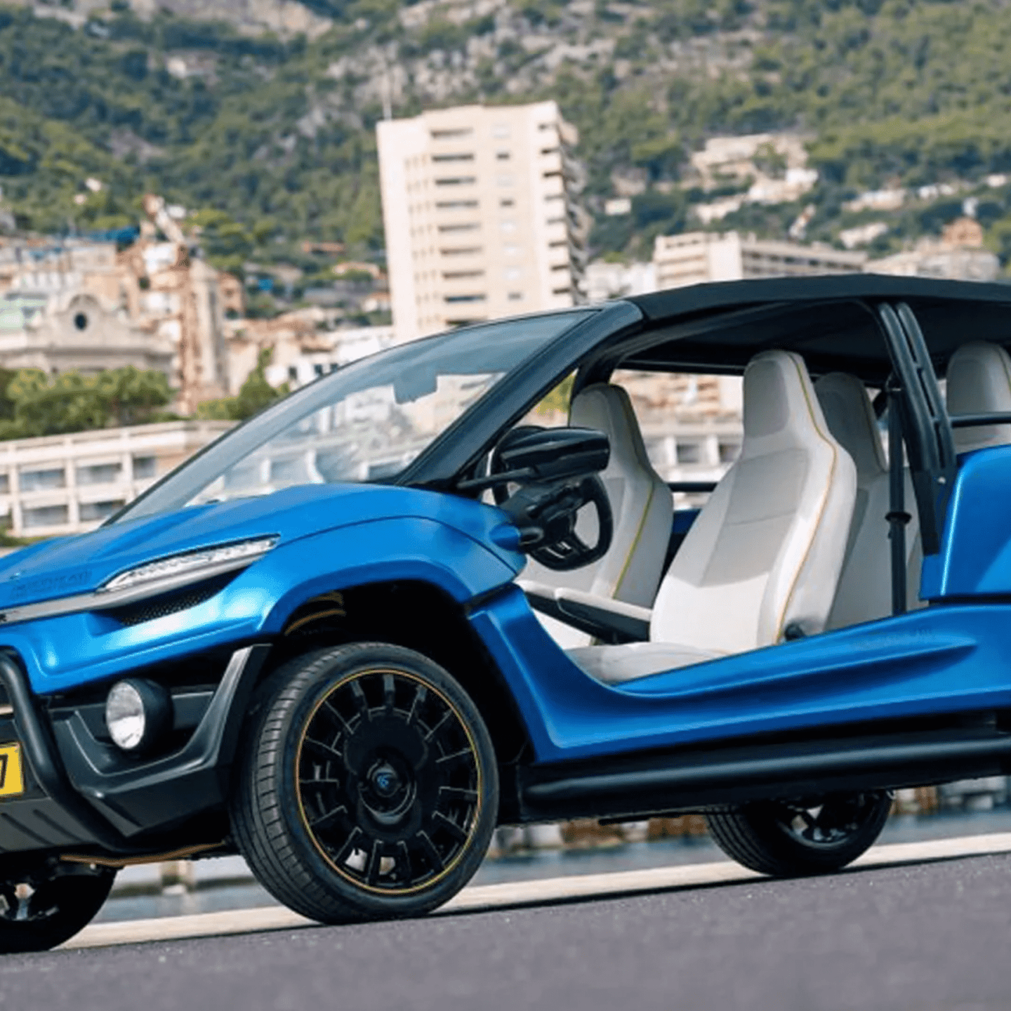 voiture électrique Savage Rivale Coastrunner EV frigo intégré
