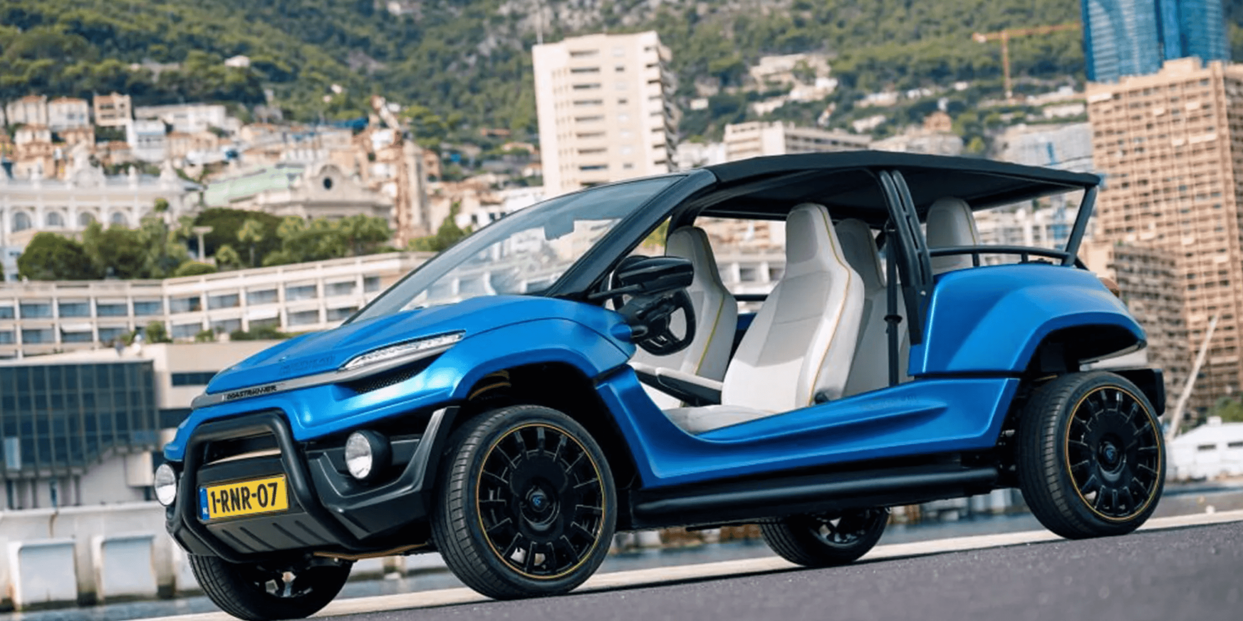 voiture électrique Savage Rivale Coastrunner EV frigo intégré
