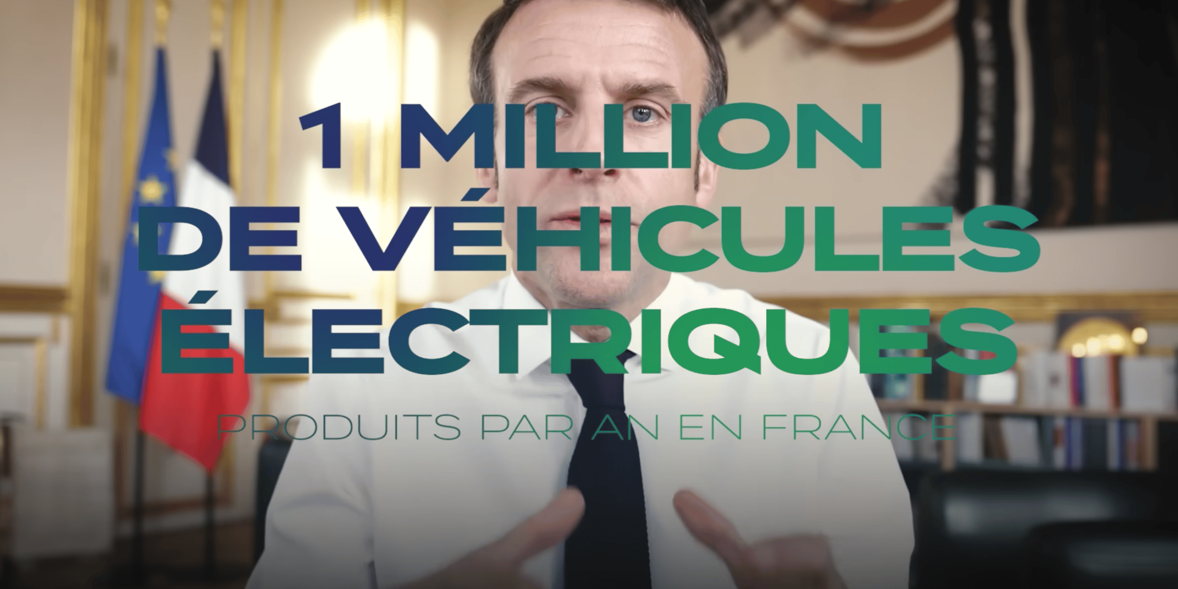 Emmanuel Macron YouTube voiture électrique véhicules électriques