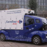 Carrefour Drive Goggo Network navette autonome