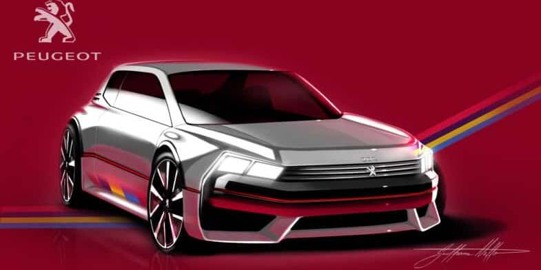 concept-car Peugeot 205 40 ans