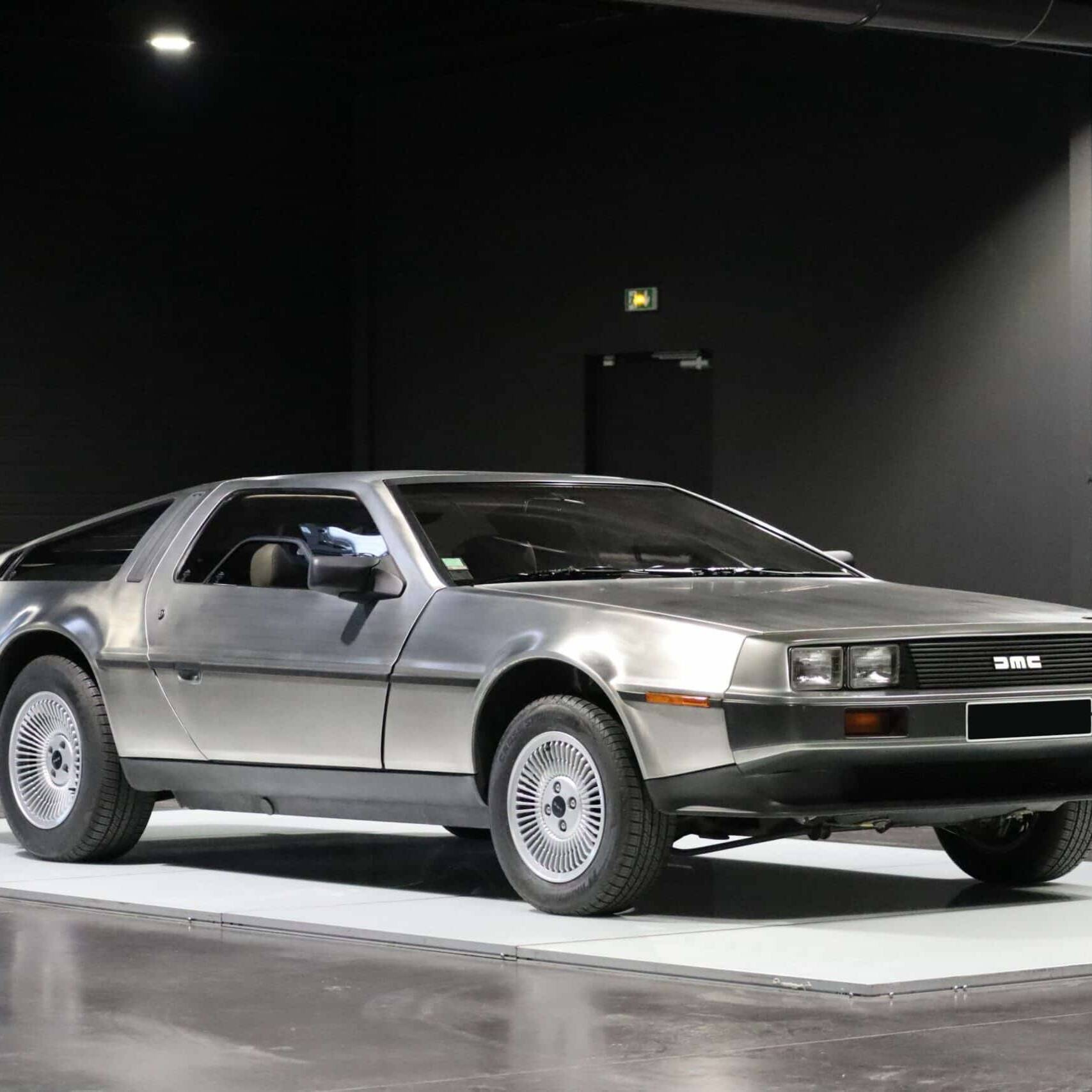 Rétromobile 2023 Artcurial Motorcars DeLorean DMC-12 Retour vers le futur
