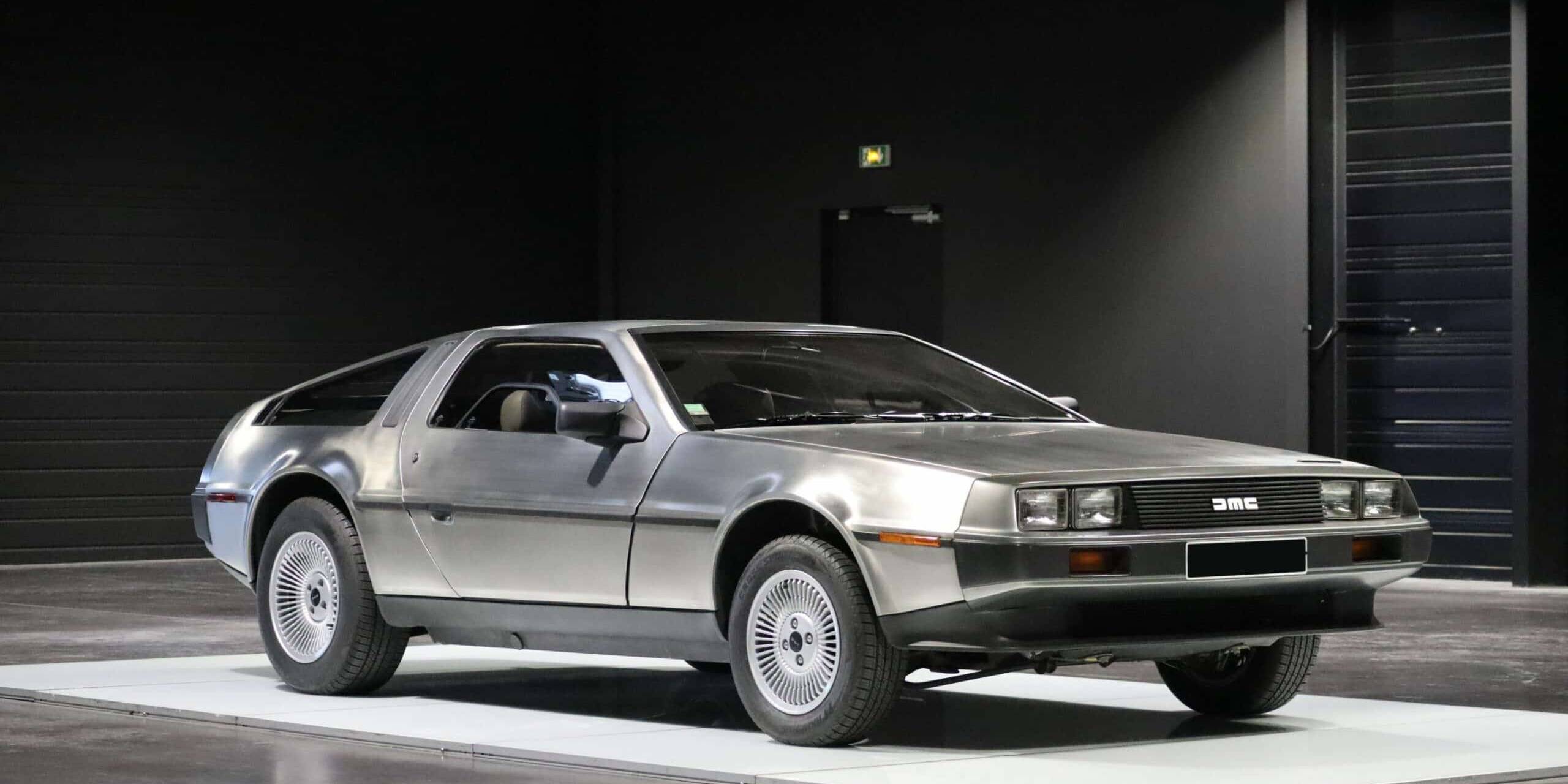 Rétromobile 2023 Artcurial Motorcars DeLorean DMC-12 Retour vers le futur
