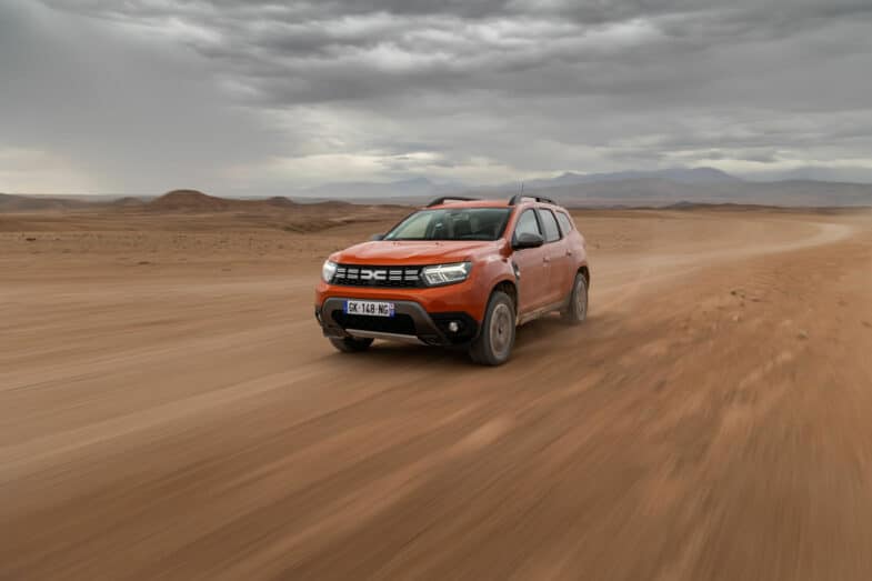 try the Dacia Duster SUV 4x4 Morocco