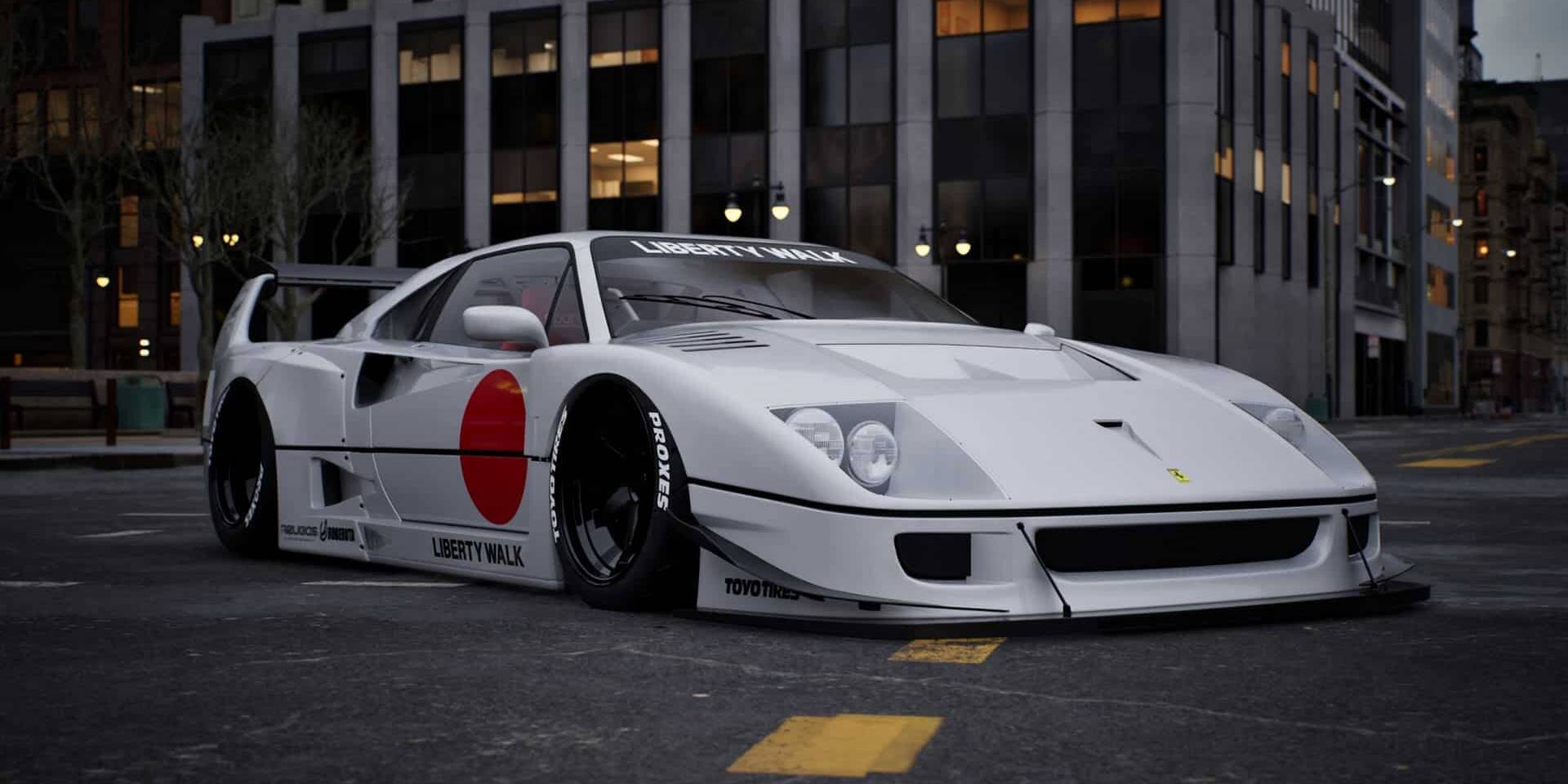 Ferrari F40 Liberty Walk