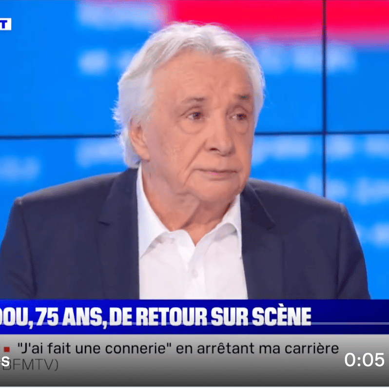 Michel Sardou BFMTV 130 km/h Sécurité routière