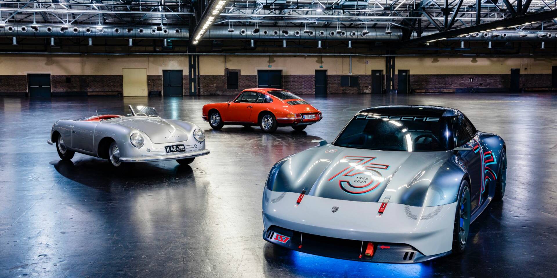 Porsche Vision 357 concept-car 75 ans Porsche