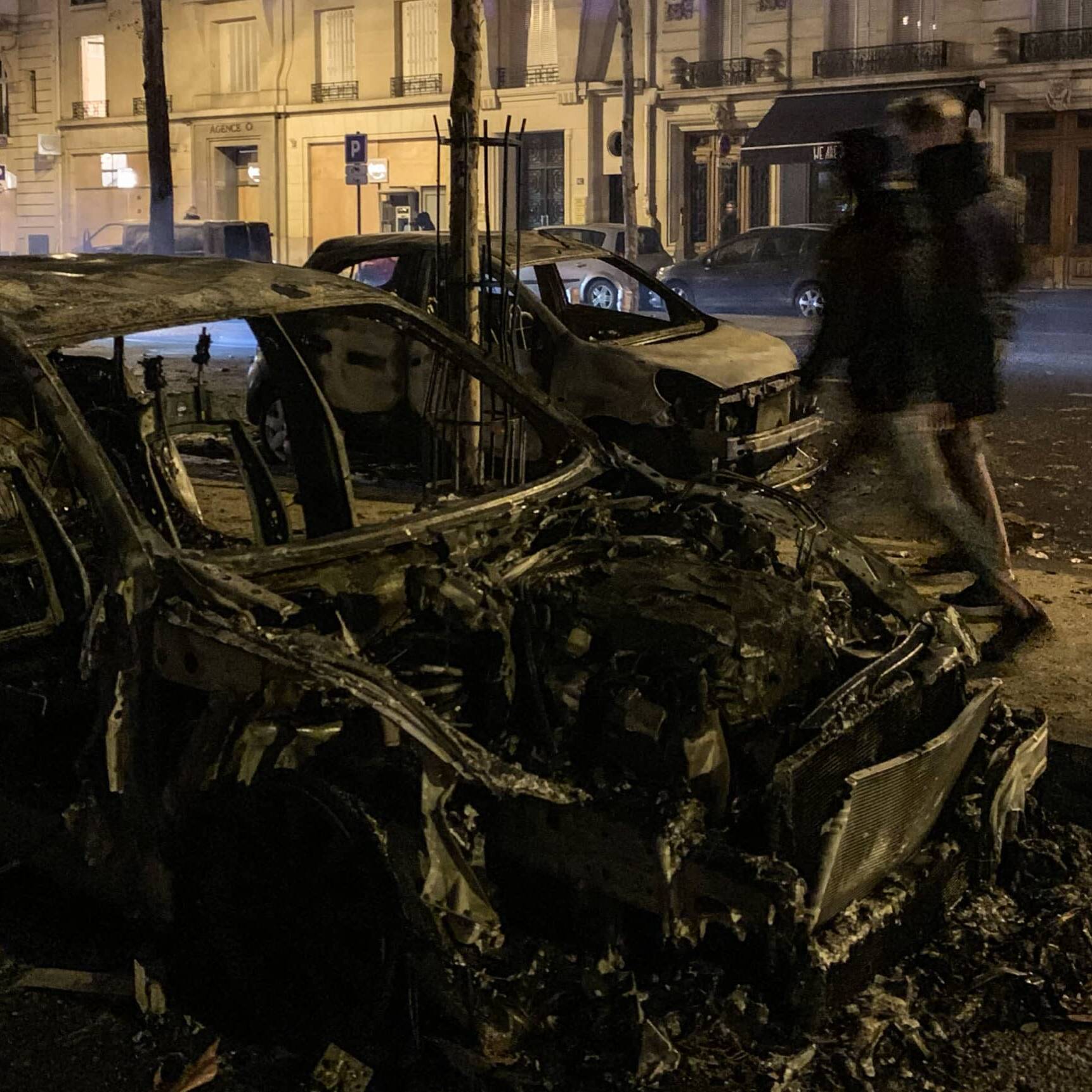 Saint-Sylvestre 2022 véhicules incendiés Gérald Darmanin