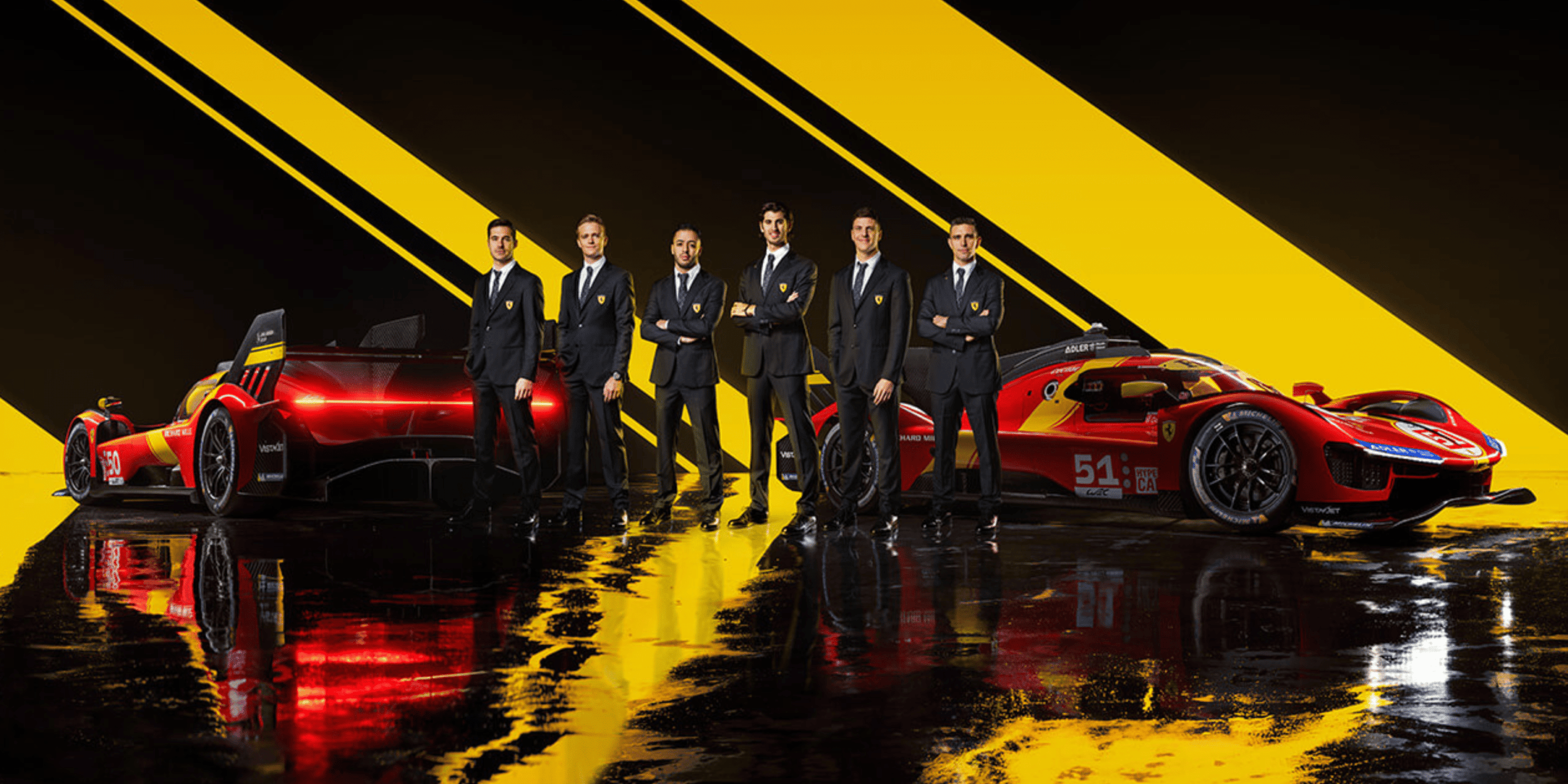 pilotes Ferrari 499P 24 Heures du Mans 2023 FIA WEC