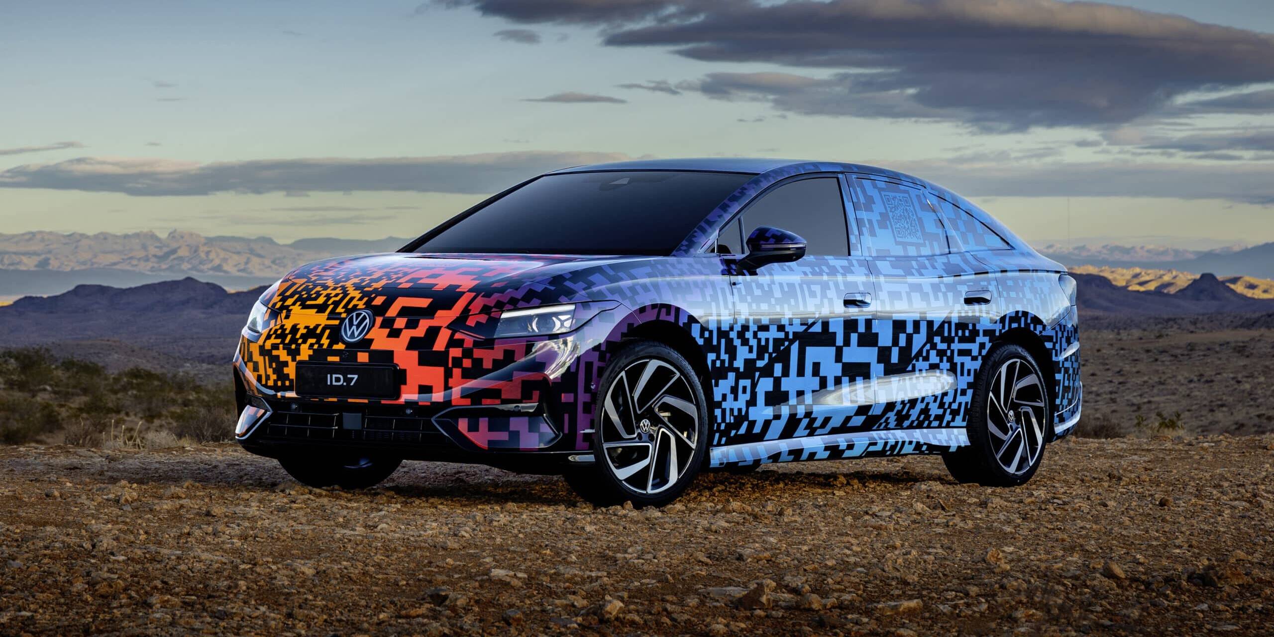 voiture électrique CES 2023 Las Vegas Volkswagen ID. 7