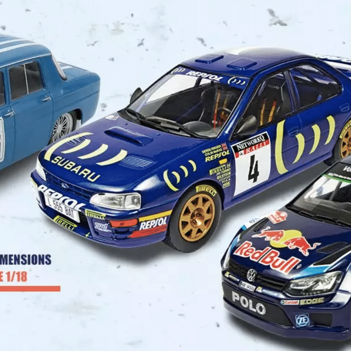 Voitures de rallye Altaya WRC