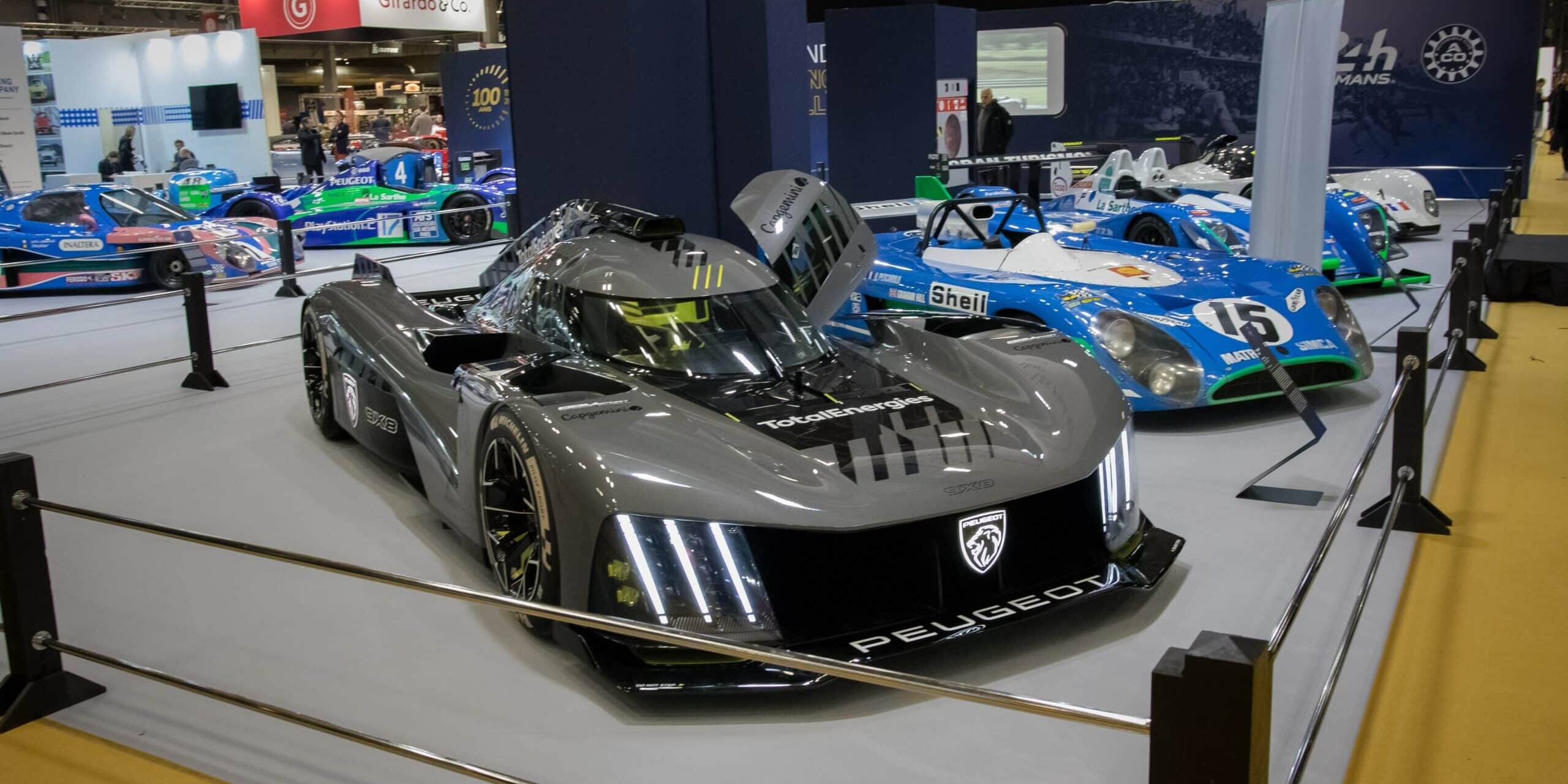 Rétromobile 2023 24 Heures du Mans 2023 Peugeot 9X8