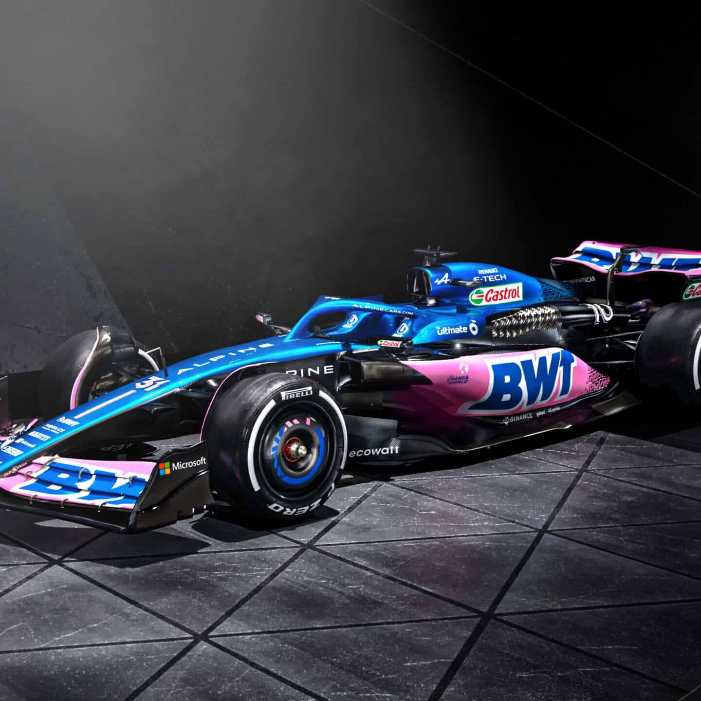 Alpine F1 Team Alpine A523 calendrier F1 2023 Zinedine Zidane