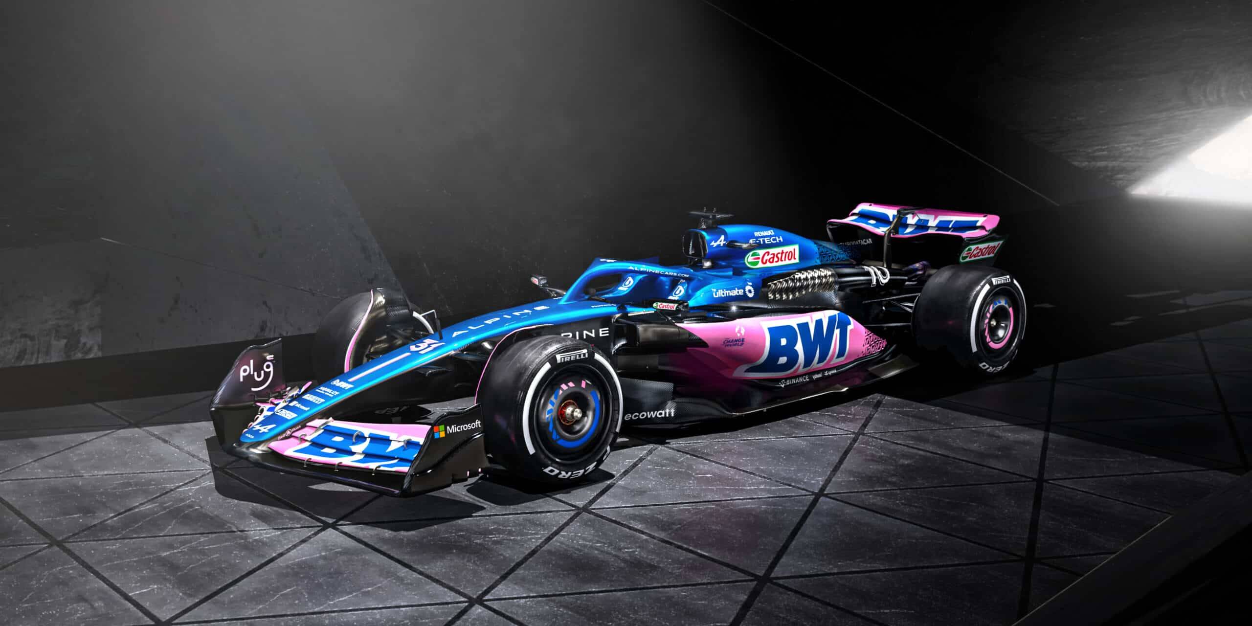 Alpine F1 Team Alpine A523 calendrier F1 2023 Zinedine Zidane