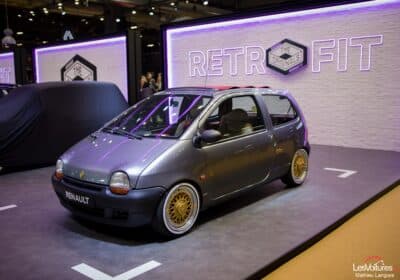 Rétromobile 2023 stand Renault Twingo