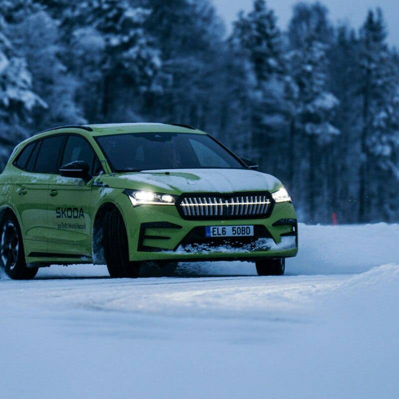 Skoda Enyaq RS iV voiture électrique