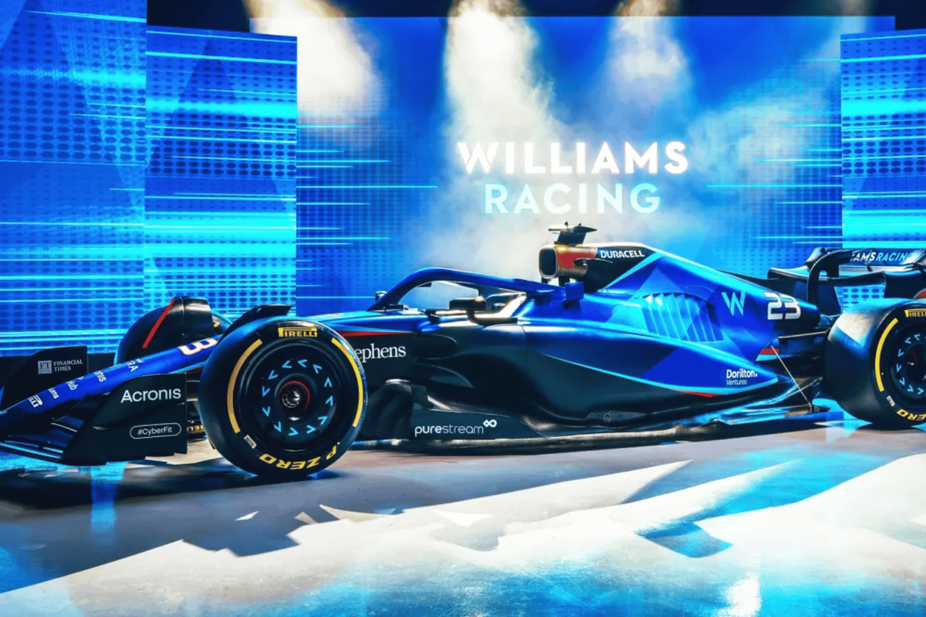 Williams Racing FW45 2023 calendrier F1 2023
