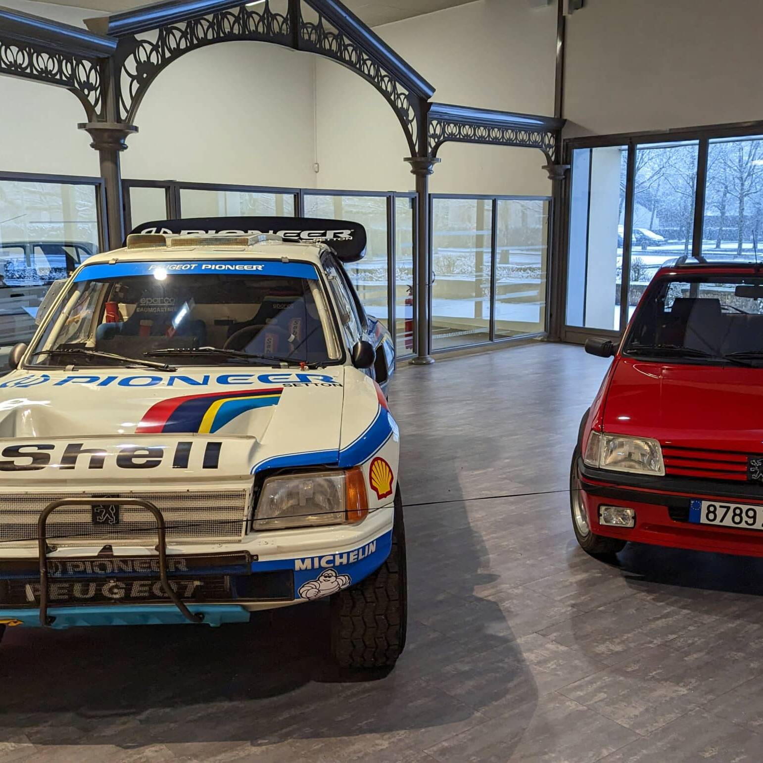 Peugeot 205 youngtimer Musée de L'Aventure Peugeot