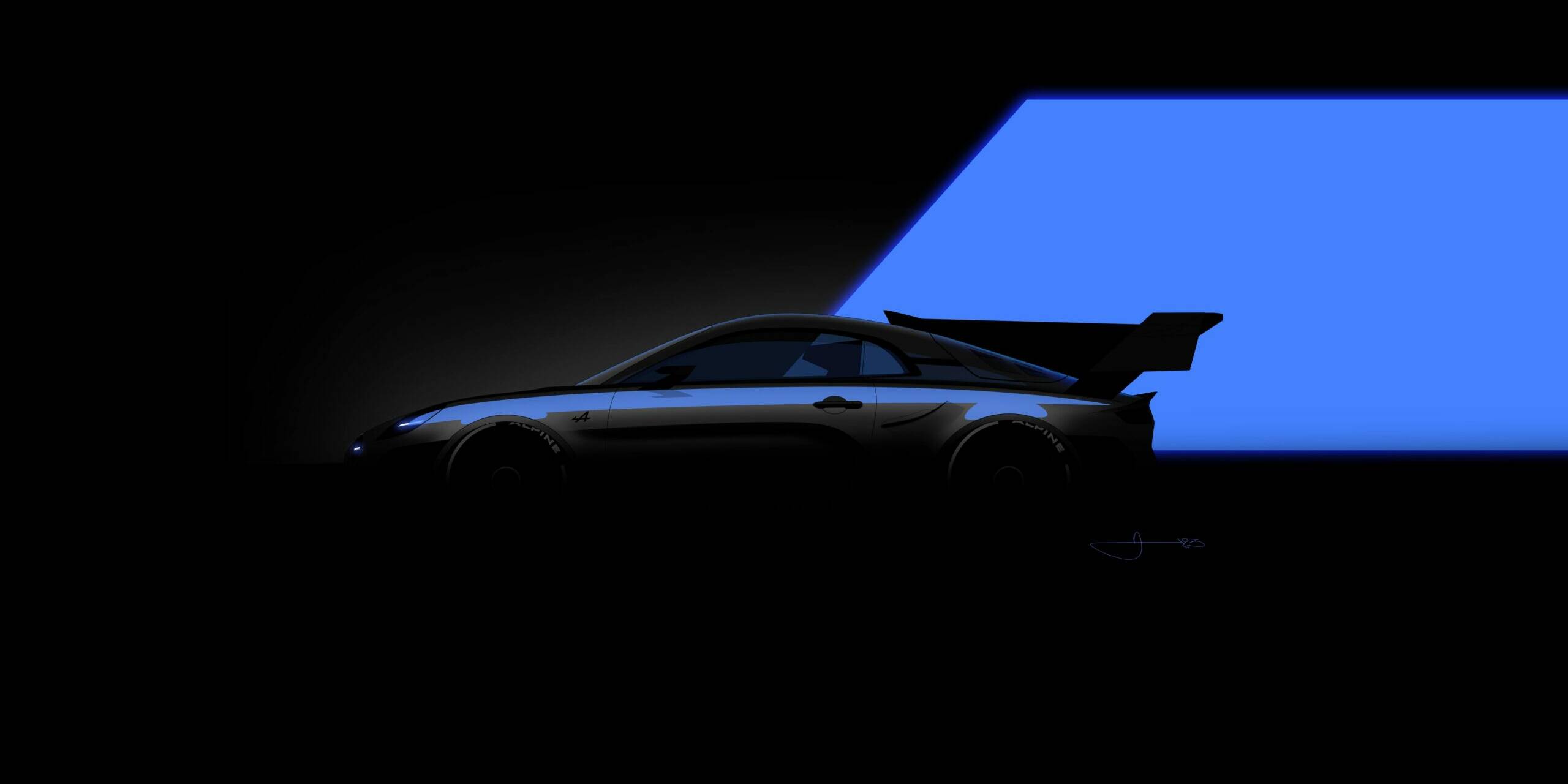 Alpine A110 GT4 Evo Pikes Peak 2023