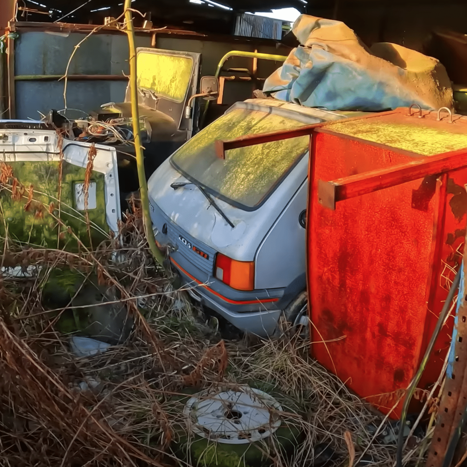 Peugeot 205 GTI urbex youngtimers