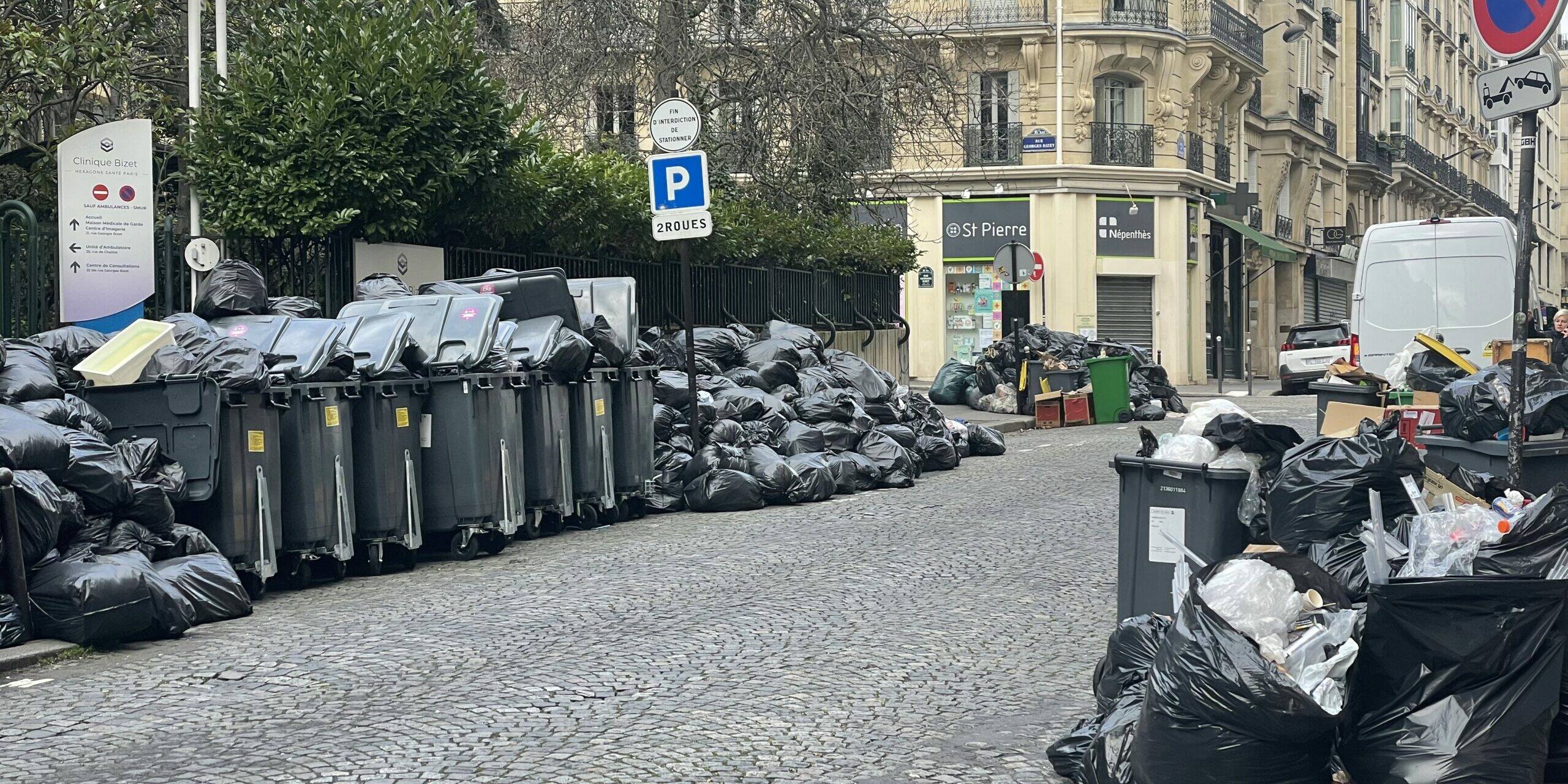 Paris Anne Hidalgo grève des éboueurs