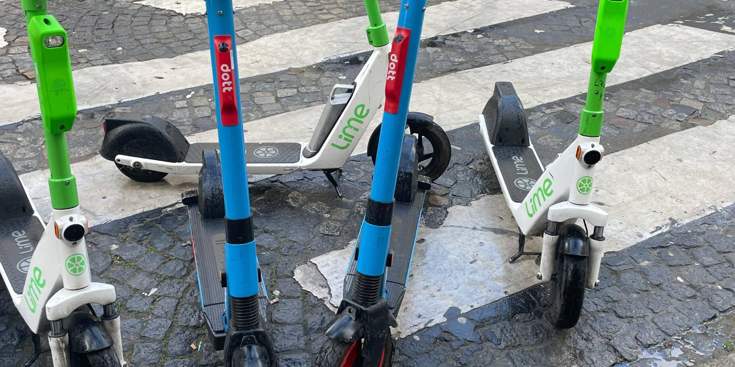 trottinettes électriques trottinette électrique EDPM Paris vote référendum