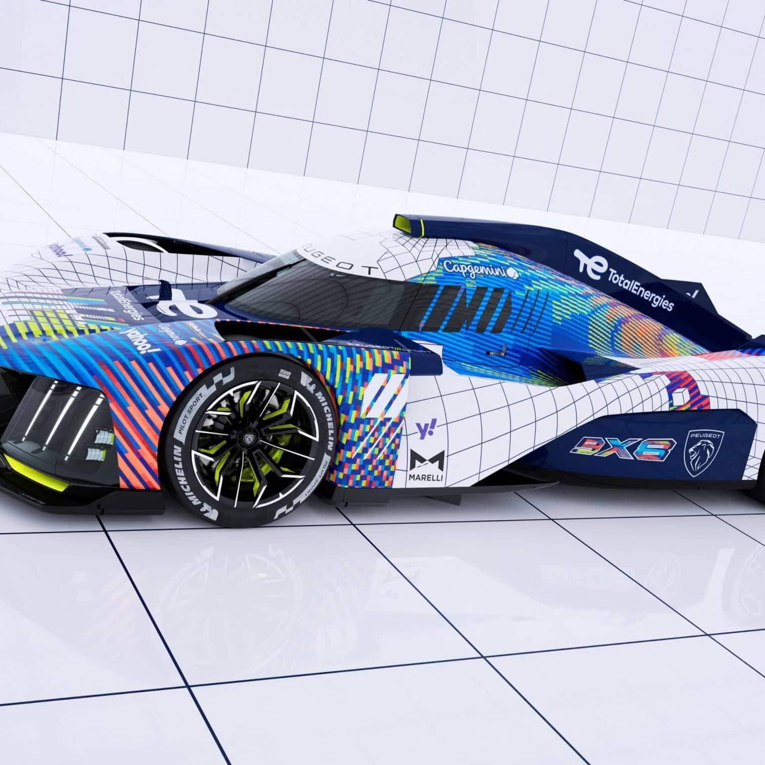24 Heures du Mans Peugeot 9X8 Art Car