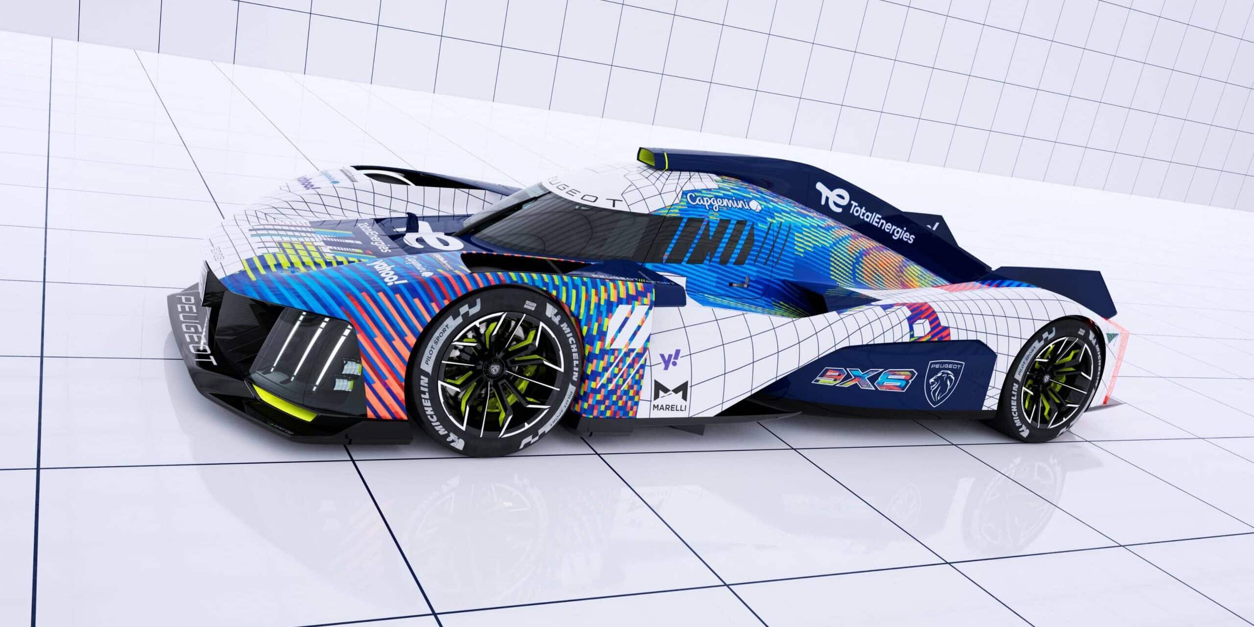 24 Heures du Mans Peugeot 9X8 Art Car