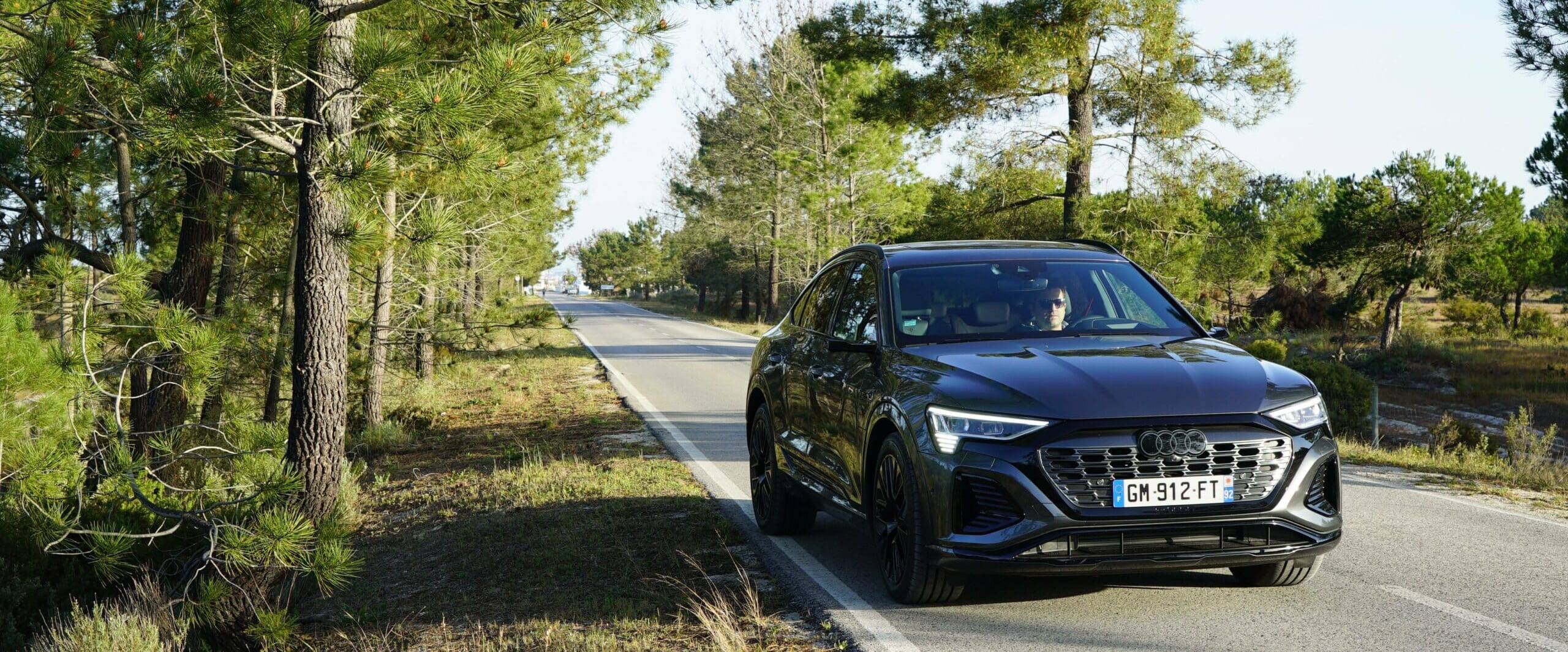 essai Audi Q8 e-tron voiture électrique essai Audi Q8 Sportback e-tron quattro