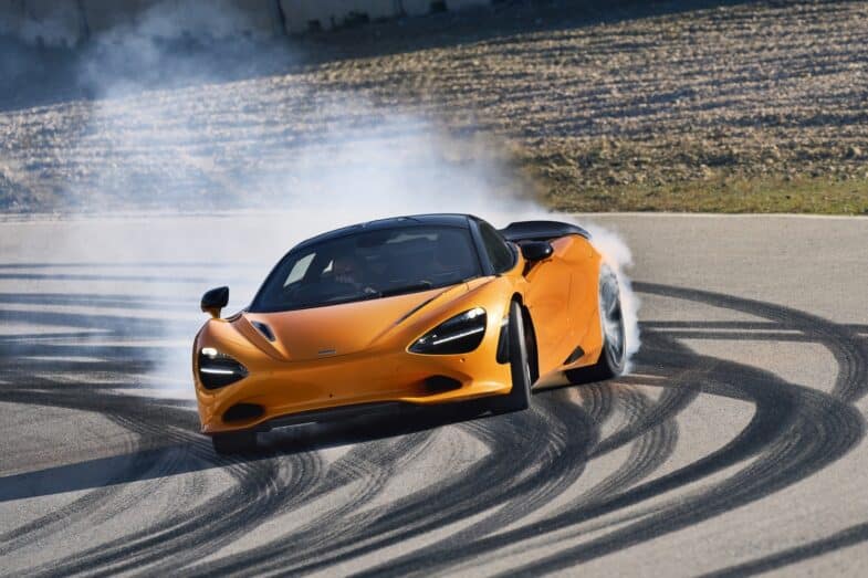 supercar McLaren 750S 2023