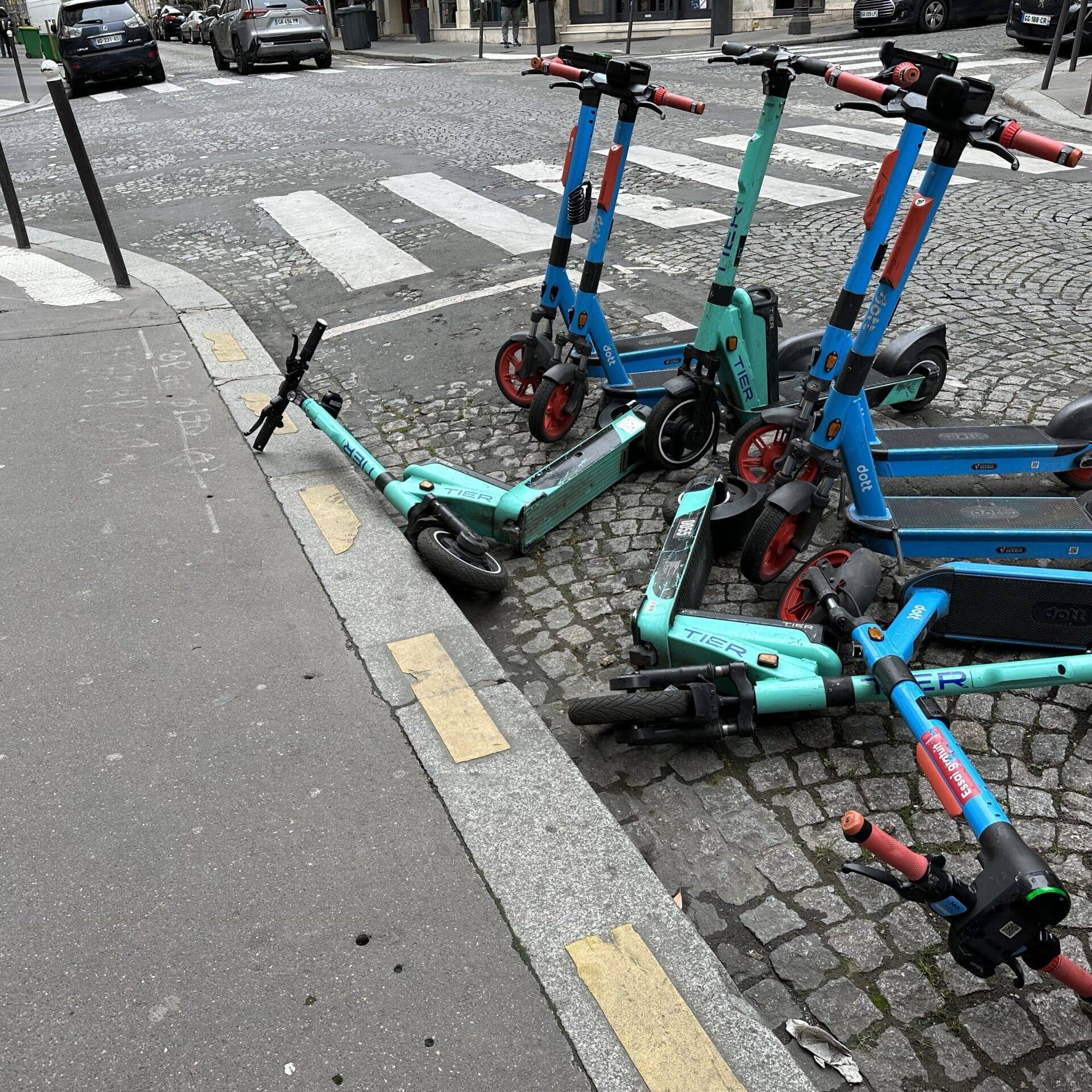 trottinette électrique trottinettes électriques en libre-service Paris