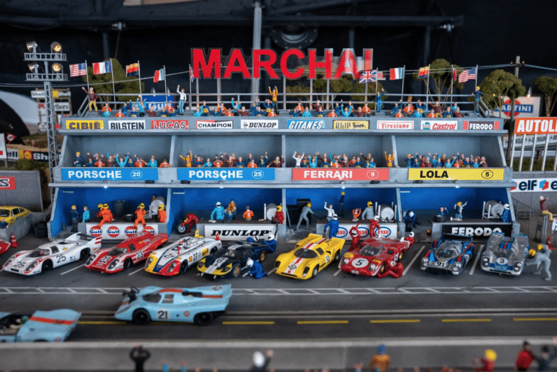 24 heures du Mans Porsche 917 Le Mans circuit électrique