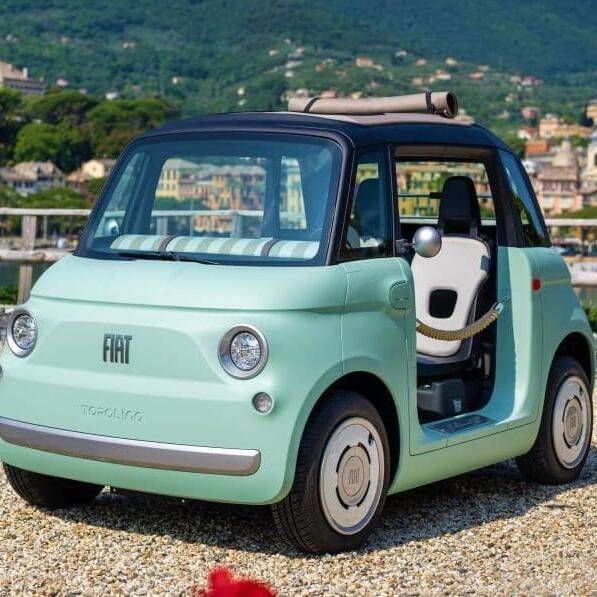 voiture sans permis voiture électrique Fiat Topolino