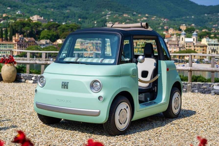voiture sans permis voiture électrique Fiat Topolino