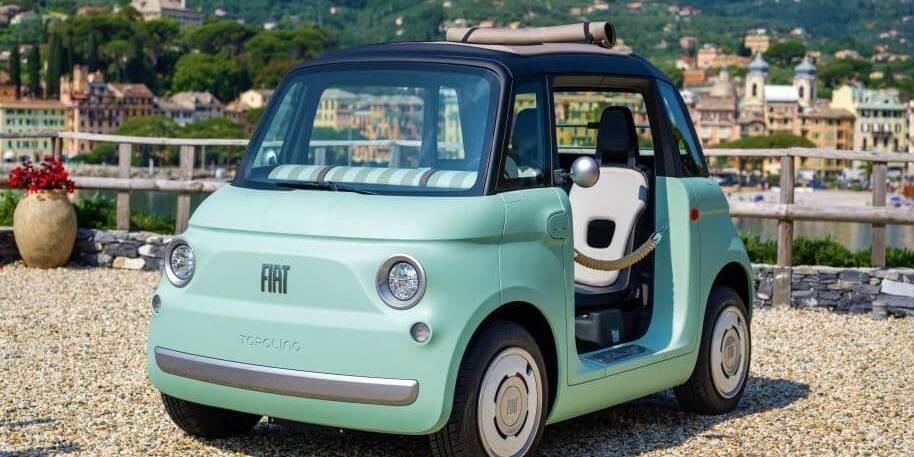 voiture sans permis voiture électrique Fiat Topolino