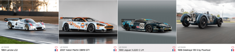 24 Heures du Mans 2023 vente aux enchères RM Sotheby's