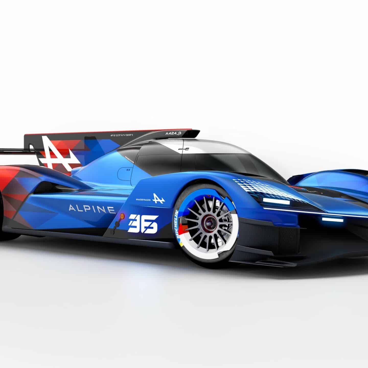 24 Heures du Mans Alpine A424_β Hypercar Alpine 2024 LMDh