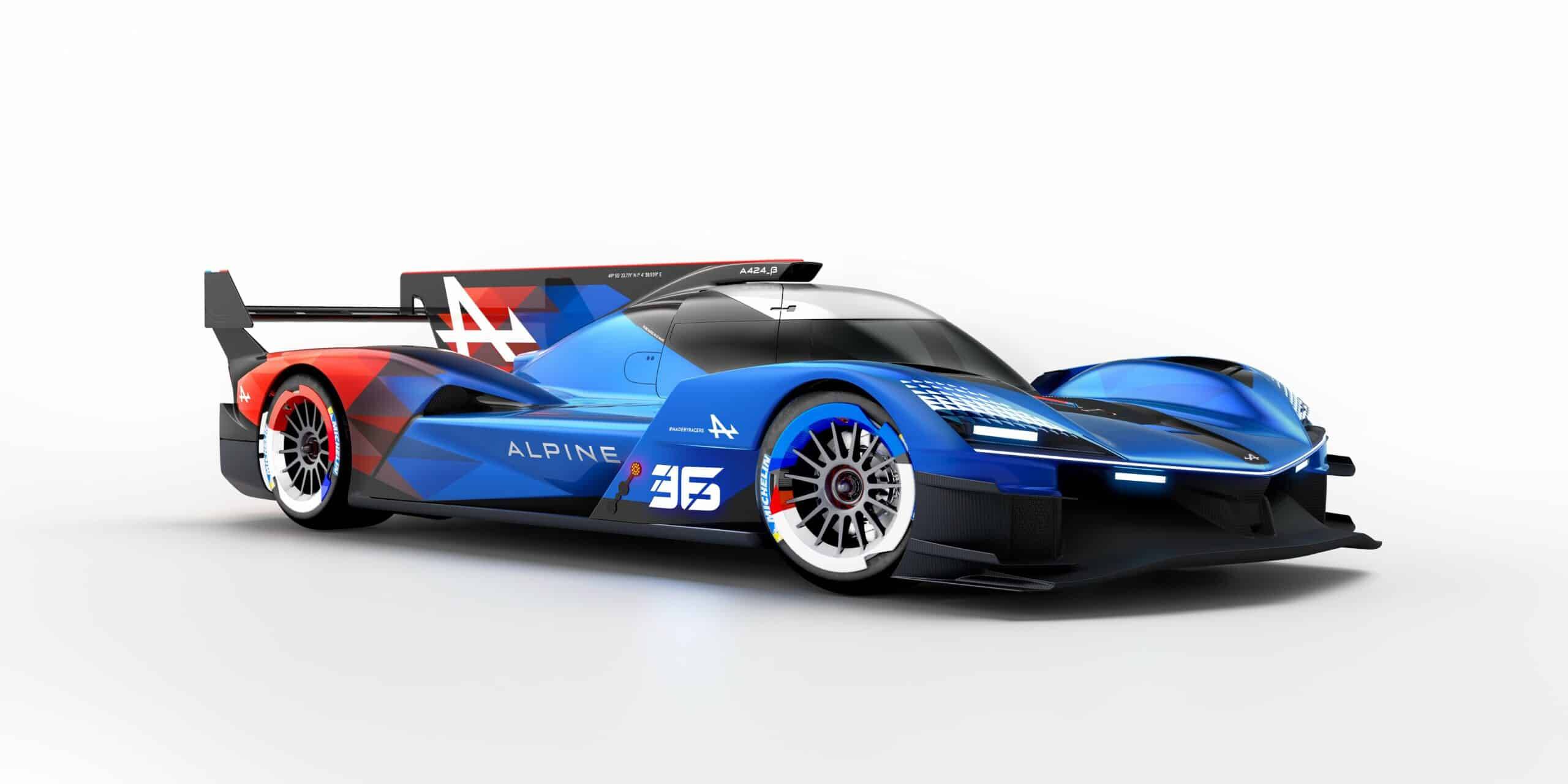 24 Heures du Mans Alpine A424_β Hypercar Alpine 2024 LMDh