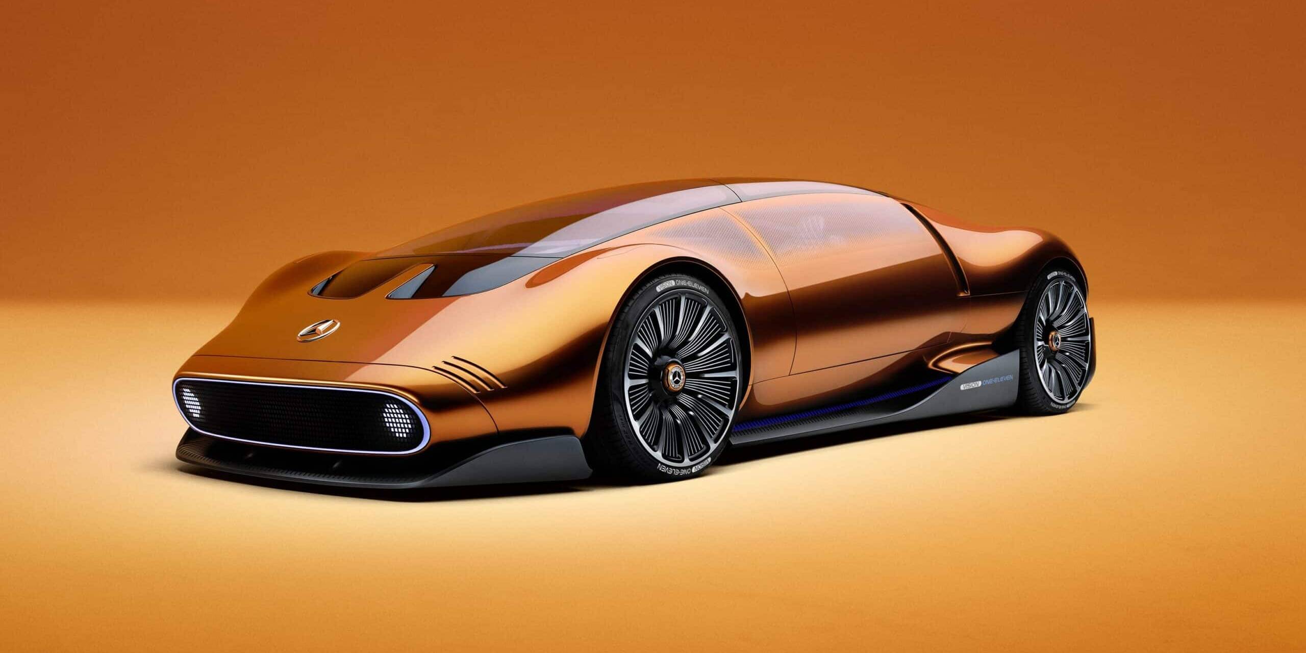 Mercedes-Benz Vision One-Eleven concept-car voiture électrique