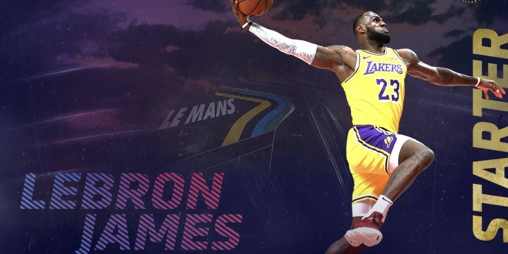 24 Heures du Mans LeBron James NBA