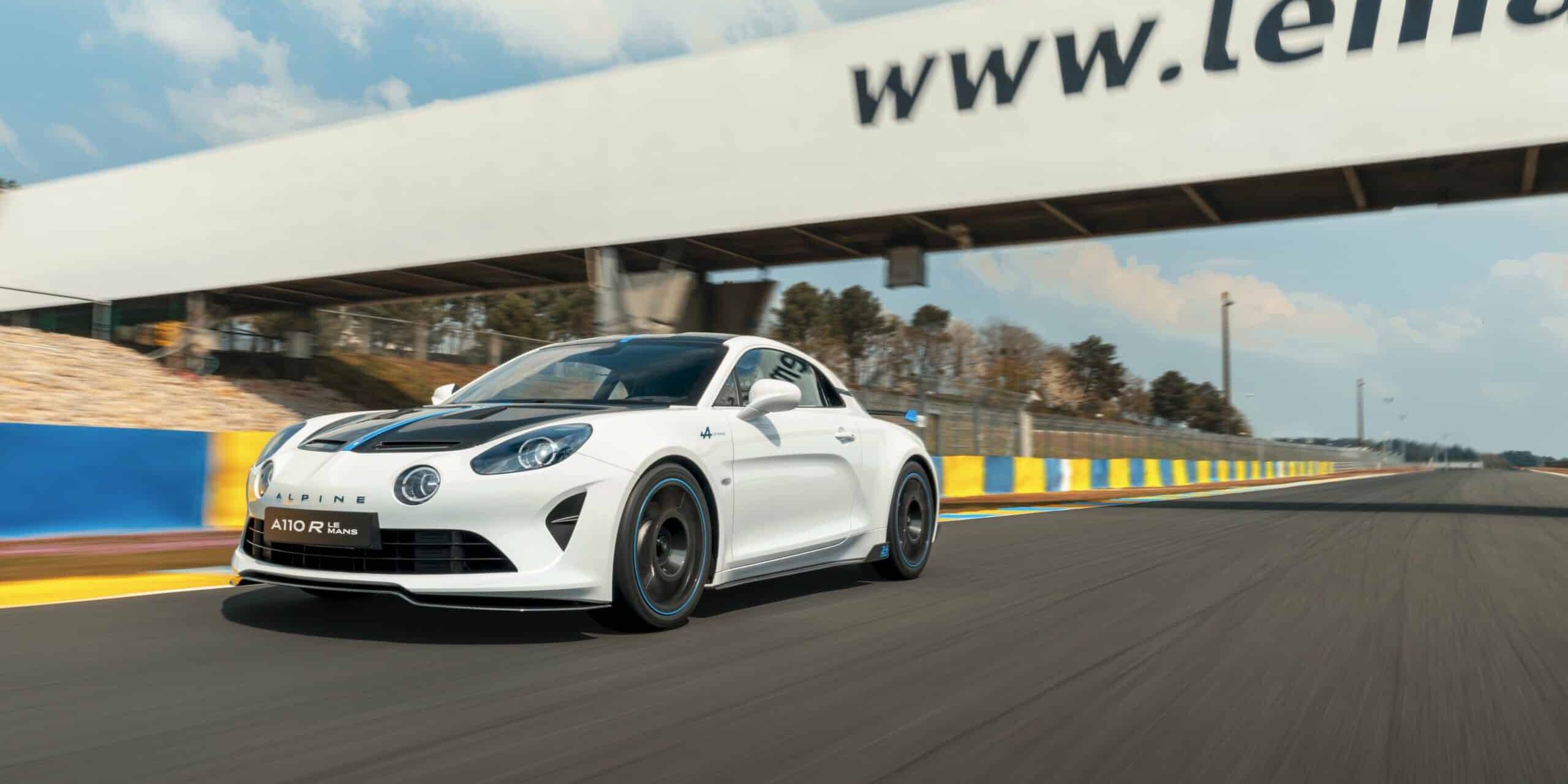 Alpine A110 R Le Mans essai Alpine A110 R 24 Heures du Mans