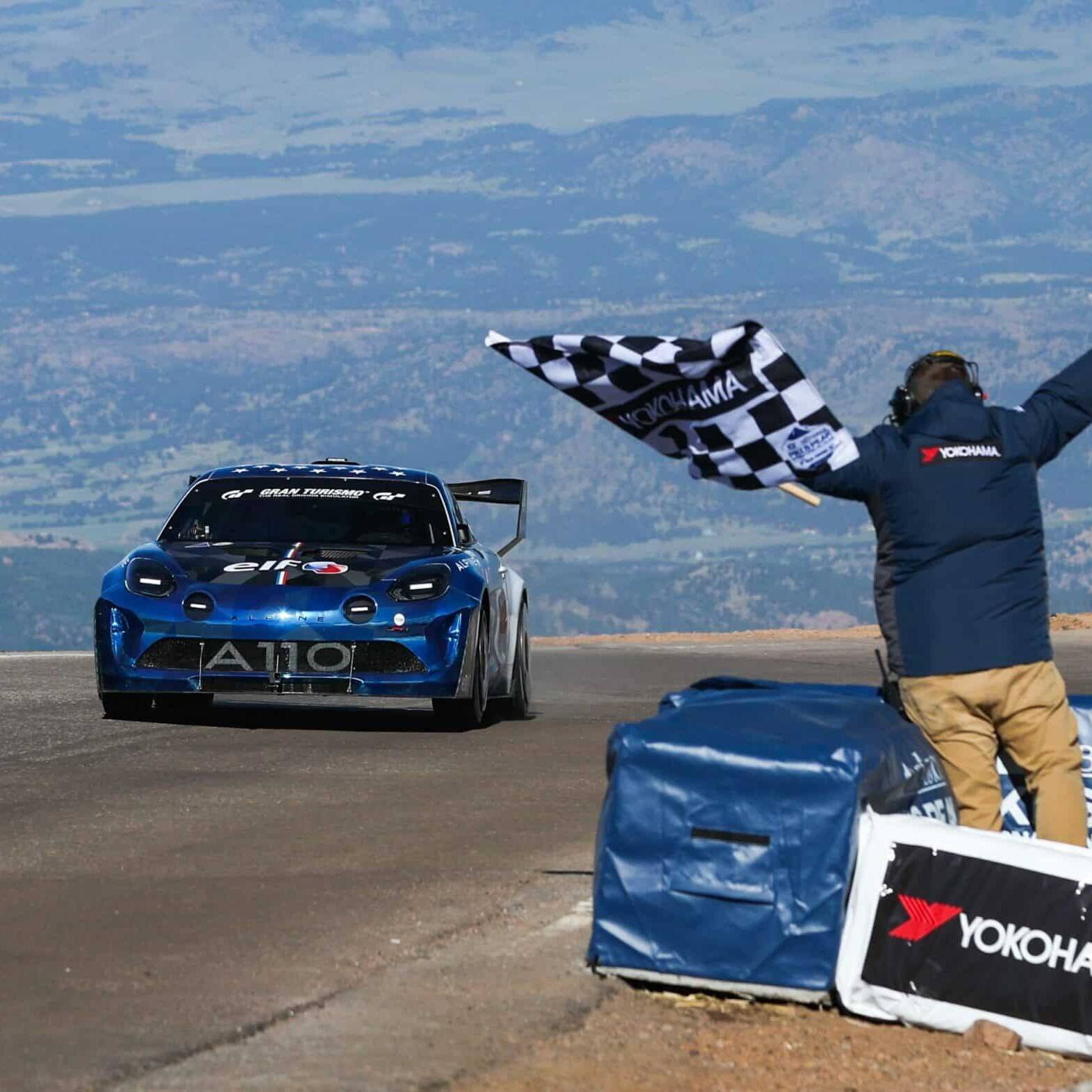Raphaël Astier Pikes Peak Alpine A110